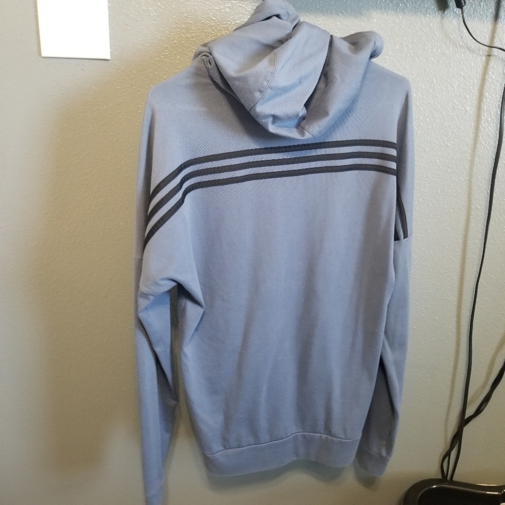 Blue Adidas Graphic Hoodie - Picture 5 of 8
